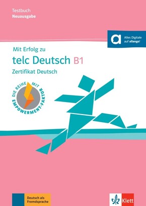 To zdjęcie przedstawia: Mit Erfolg zu telc Deutsch B1 ? testy z dodatkiem cyfrowym na allango