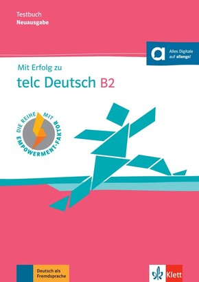 To zdjęcie przedstawia: Mit Erfolg zu telc Deutsch B2 ? testy z dodatkiem cyfrowym na allango
