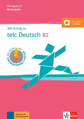 To zdjęcie przedstawia: Mit Erfolg zu telc Deutsch B2 ? ćwiczenia z dodatkiem cyfrowym na platformie allango
