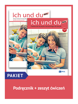 To zdjęcie przedstawia: ICH UND DU NEU Klasa 6 ZESTAW Podręcznik +  zeszyt ćwiczeń