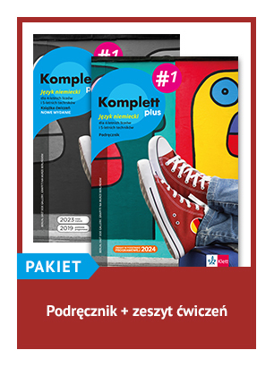 To zdjęcie przedstawia: KOMPLETT PLUS 1. ZESTAW: Podręcznik + zeszyt ćwiczeń