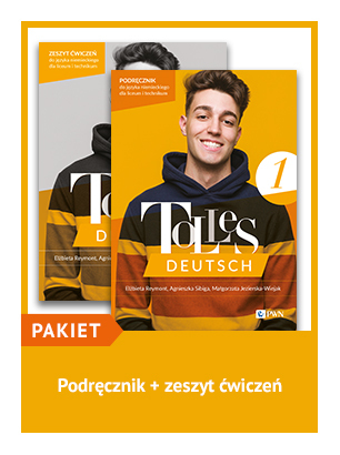 To zdjęcie przedstawia: TOLLES DEUTSCH 1 ZESTAW: Podręcznik + zeszyt ćwiczeń