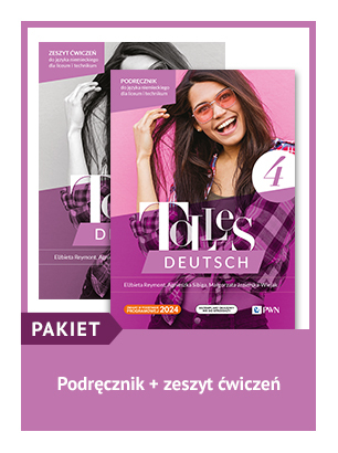To zdjęcie przedstawia: TOLLES DEUTSCH 4 ZESTAW: Podręcznik + zeszyt ćwiczeń