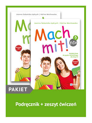 To zdjęcie przedstawia: MACH MIT! NEU 3 (KLVI) ZESTAW Podręcznik + zeszyt ćwiczeń
