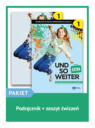 To zdjęcie przedstawia: UND SO WEITER 1 NEU (KLIV) ZESTAW Podręcznik + zeszyt ćwiczeń