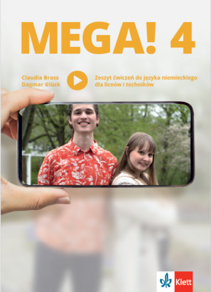 To zdjęcie przedstawia: Mega! 4 Zeszyt ćwiczeń ucznia do języka niemieckiego dla liceów i techników