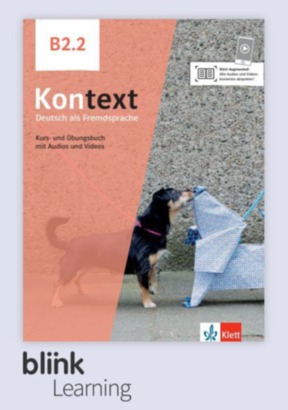 To zdjęcie przedstawia: Kontext B2.2 Kurs- und Übungsbuch Blink (Code für Lehrer)