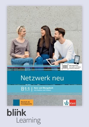To zdjęcie przedstawia: Netzwerk neu B1.1 Kursbuch Blink (Lehrer)