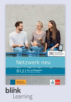 To zdjęcie przedstawia: Netzwerk neu B1.2 zeszyt ćwiczeń kod dla uczniów Blink