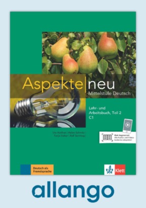 To zdjęcie przedstawia: Aspekte neu C1.2 Kurs- und Arbeitsbuch Allango